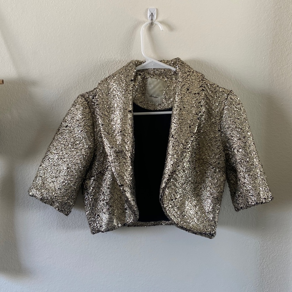 Elevenses jacket- gold